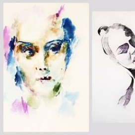 Акварельные портреты