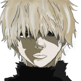 Персонаж в стиле аниме