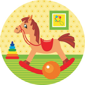 Лошадка качалка