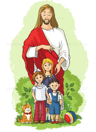 ХРИСТИАНСКИЙ СЮЖЕТ. ИИСУС И ДЕТИ