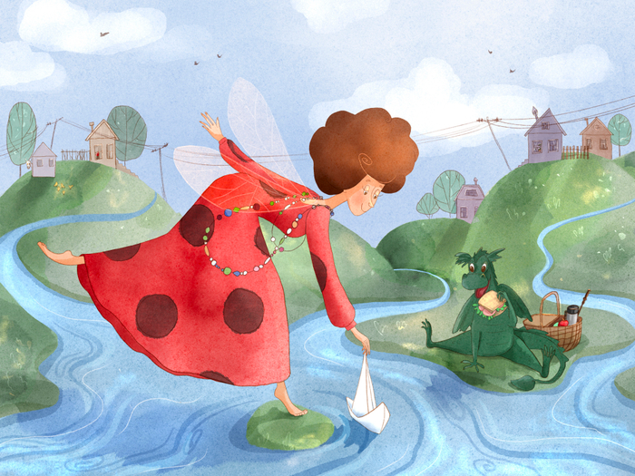 Апрель. Календарь 2024. год дракона 