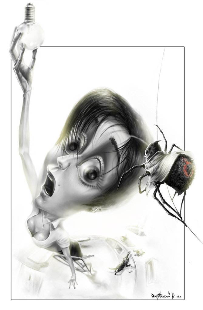 Миниатюра " паук эксгибиционист"