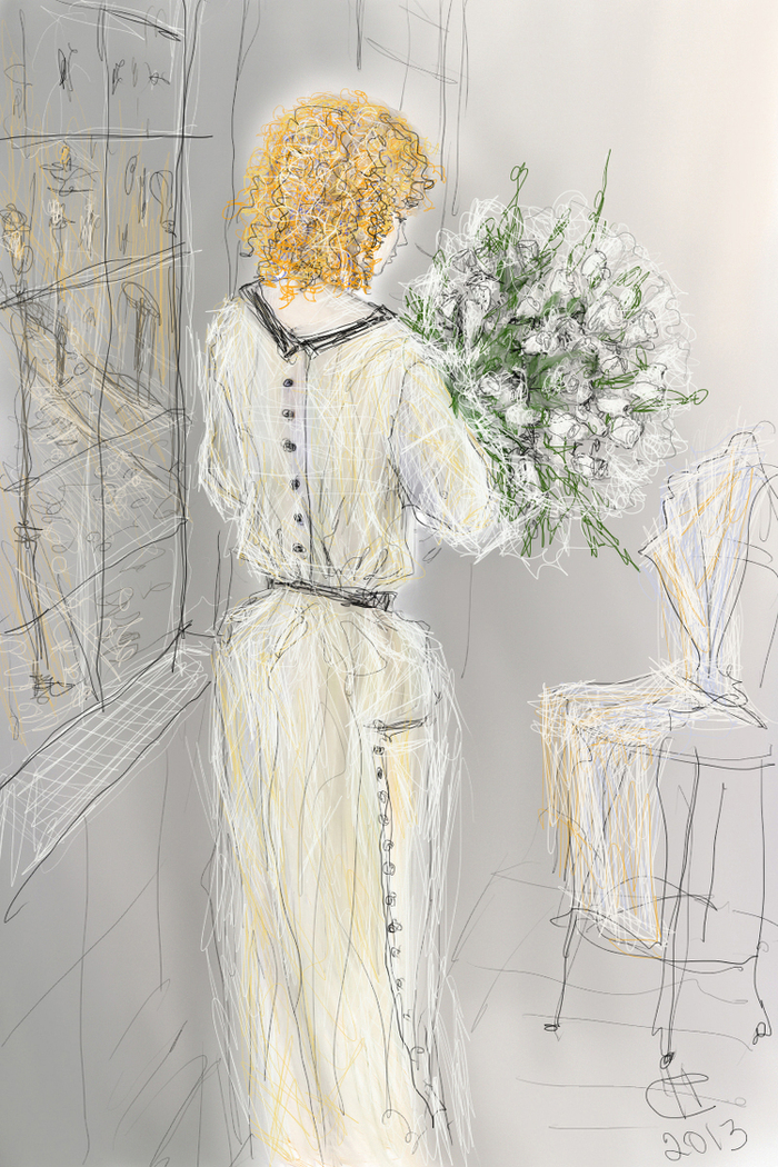 just delivered flowers