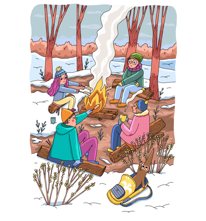 Новогодняя история для издательства «Кит»