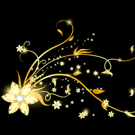 Золотой цветочек