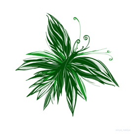 Бабочка-зеленка