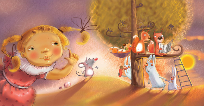 ....сказка про невоспитанного мышонка...