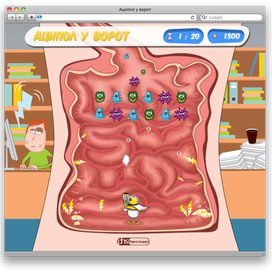 игра "Аципол у ворот" уровень 3