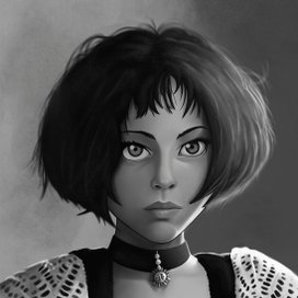 Стилизованный портрет Mathilda Lando (Natalie Portman)