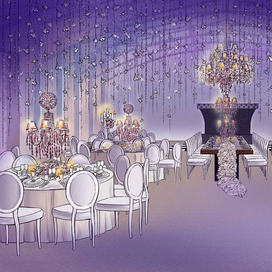 Визуализация свадьбы в Индии.