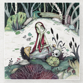 MARA. History of old swamps. Book for children.