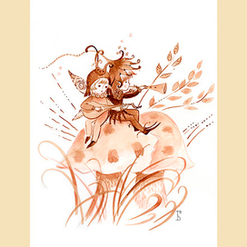 Вечер в лесу