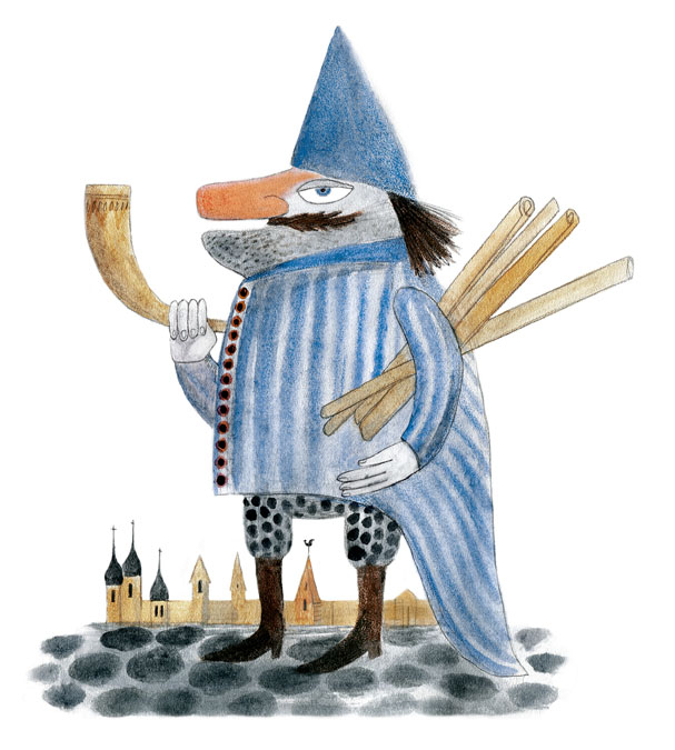 Иллюстрация к сказке Андрея Семина "Нежна Княжна"