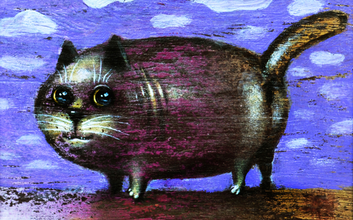 Не толстый, а счастливый!