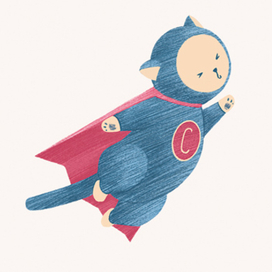 Pointless cats. Супергерой