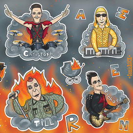 Стикерпак "Rammstein"