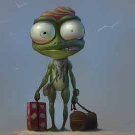 лягухан путешественник