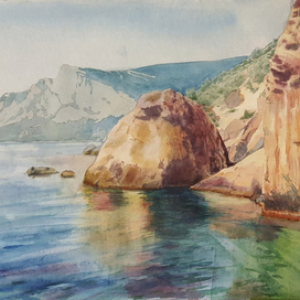 Крым бухта Ласпи