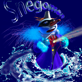 Snegomen-- снеговик