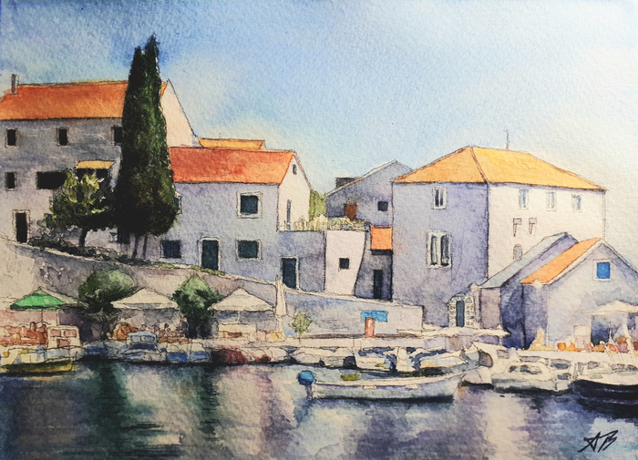 Черногория.  На прогулке