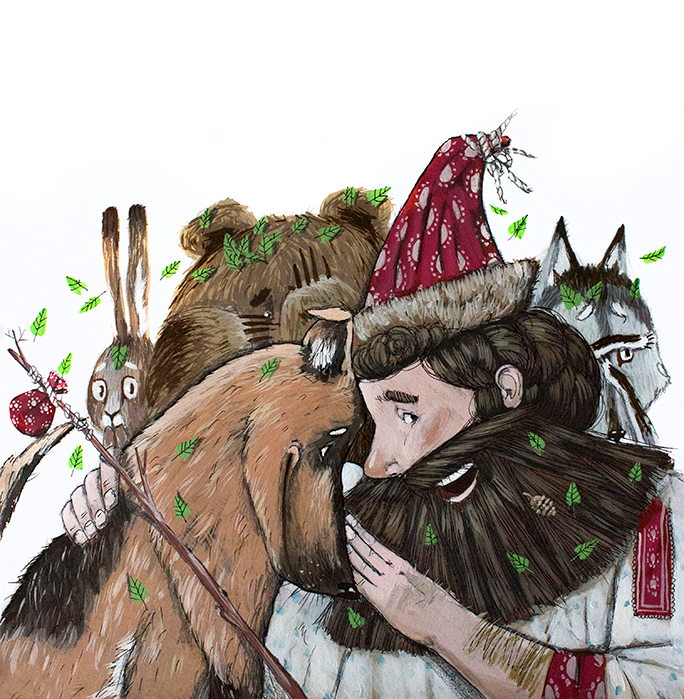 Как собака друга искала