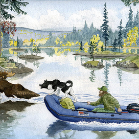 Лодка "Латимерия".