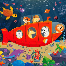 Пазл подводные приключения 