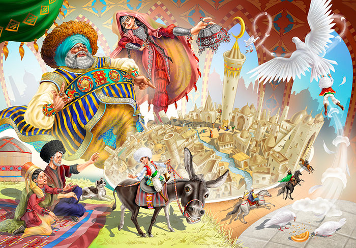 Серебряная тюбетейка