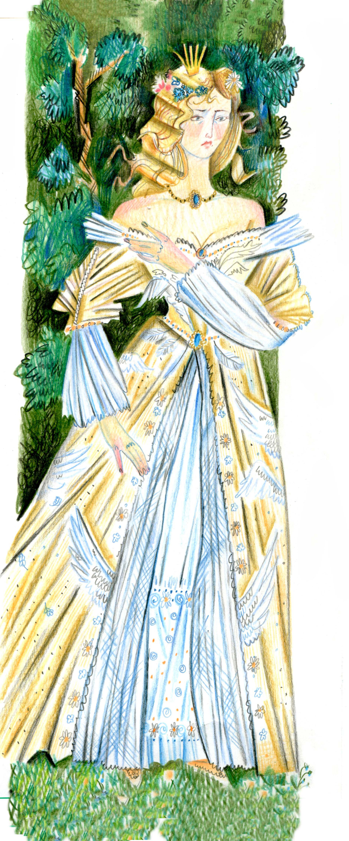 элиза. "дикие лебеди"