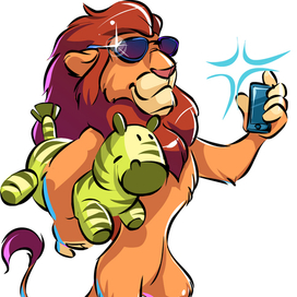 Самовлюбленный лев