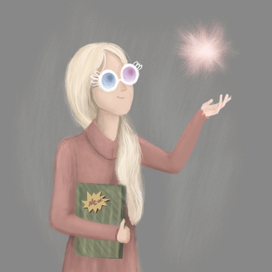 Иллюстрация из серии иллюстраций по Гарри Поттеру