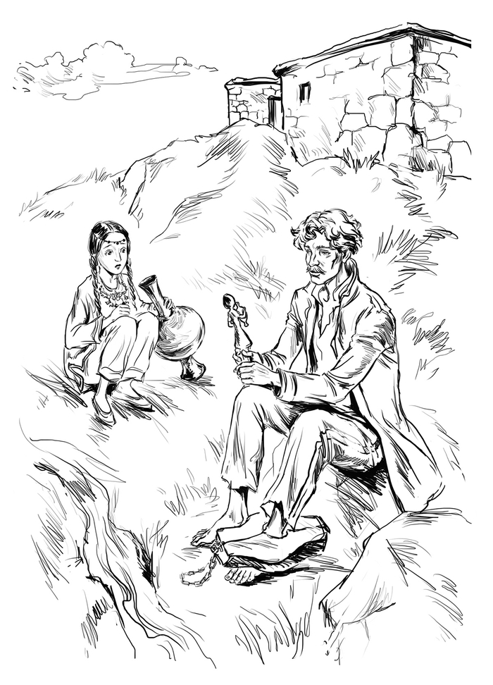 Кавказский пленник 2 Толстой