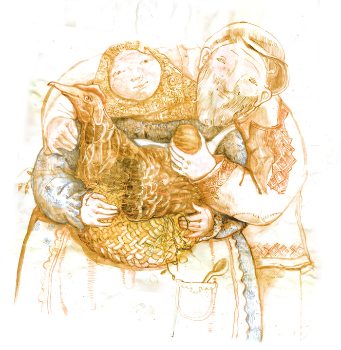 курочка ряба