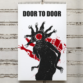 Персонажи настольной игры "Door to door"