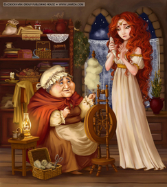 Укол веретеном