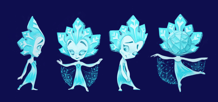 Снежинка. поиск персонажа для проекта "Снежная королева 3: огонь и лед"