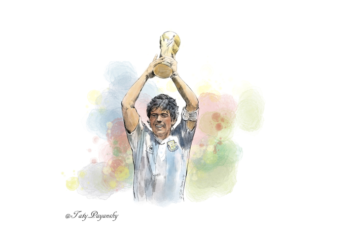 MARADONA. Album for stickers.