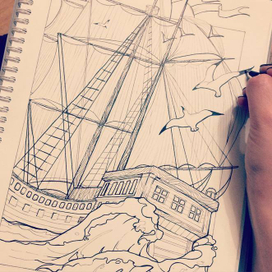 Русалочка (иллюстрация-1)