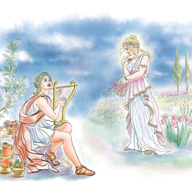 Орфей и Эвридика.