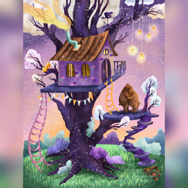 Сиреневый вечер