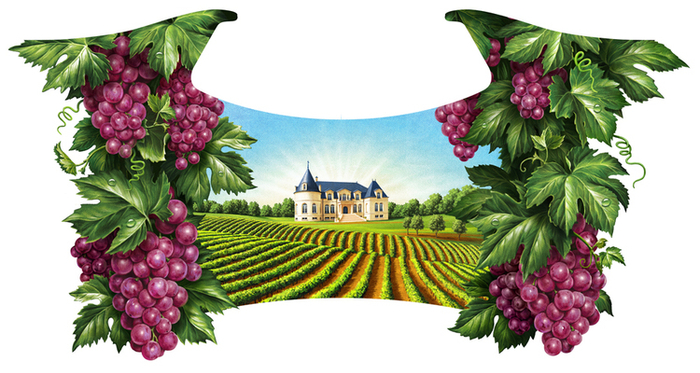 Иллюстрация для лимонада ТМ "Напитки из Черноголовки". Крюшон.