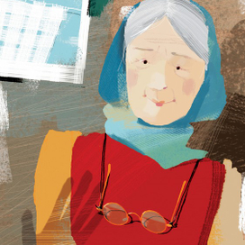 Вторая бабуля)