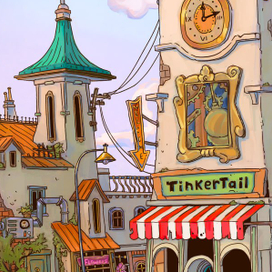 Волшебный город (Скетч2)