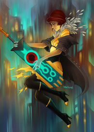 Transistor fan art