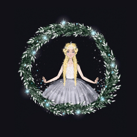 Принцесса пушистых снежинок