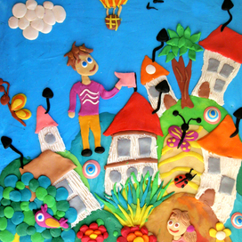 Пластилін. Місто