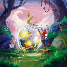 Иллюстрация для марафона "Your forest dream"