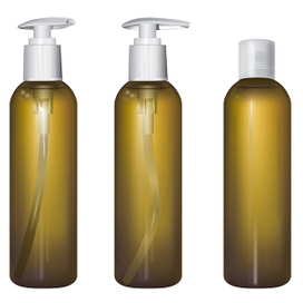 Визуализация, флаконы.