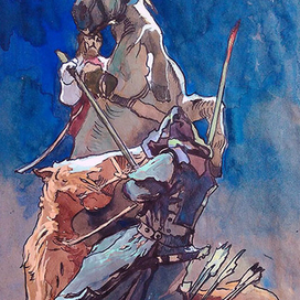 Схватка Пересвета с Челубеем