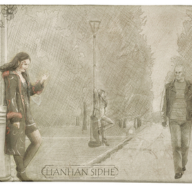 Lianhan sidhe. Серия Urban fairies, арт-проект.